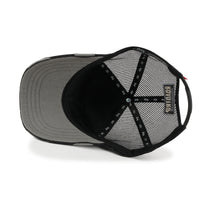 ililily Premium ROAD TRIP Embroidery Hexagon Patch Hat Vintage Baseball Cap
