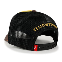 ililily Premium Yellowstone Embroidery Baseball Cap Structured Trucker Hat