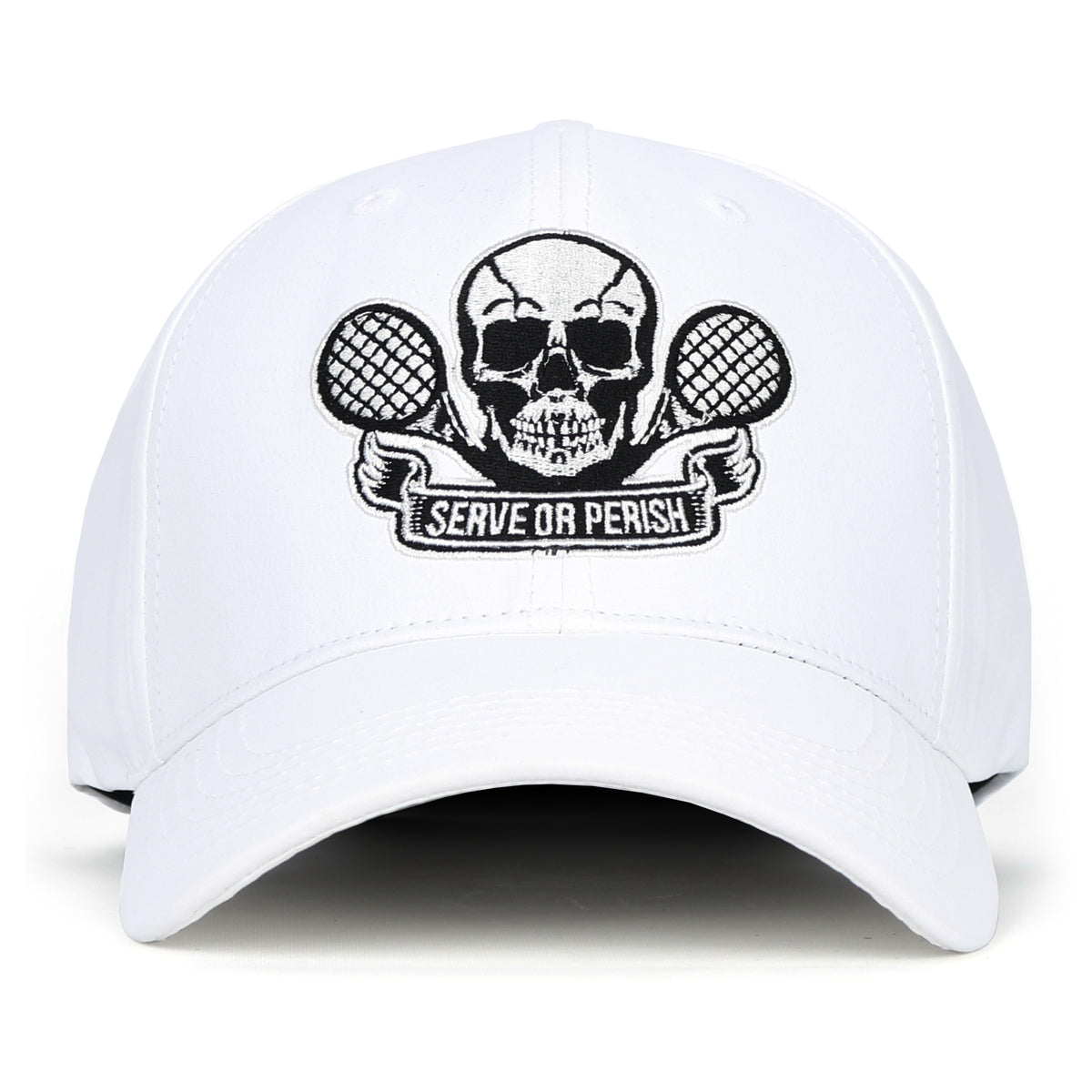 ililily PREMIUM Pirate Skull Lightweight Athletic Tennis Cap Sport Workout Hat
