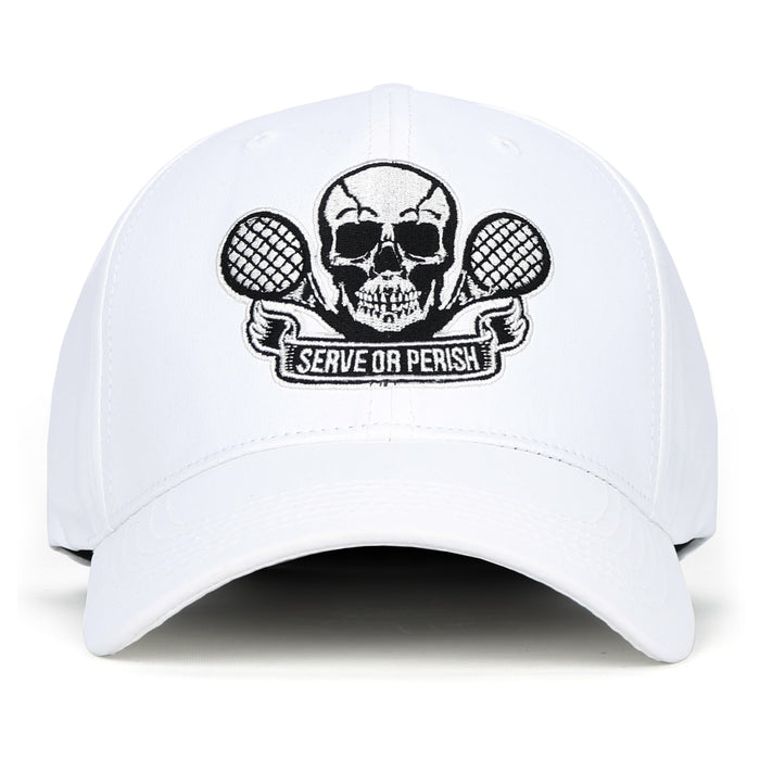 ililily PREMIUM Pirate Skull Lightweight Athletic Tennis Cap Sport Workout Hat