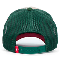ililily PREMIUM Pirate Embroidery Distressed Trucker Hat Casual Baseball Cap