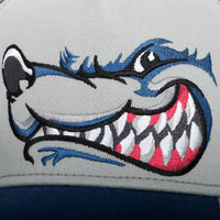 ililily PREMIUM Wolf Mascot Embroidery Trucker Hat Mesh Back Baseball Cap