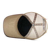 ililily PREMIUM Eagle Mascot Embroidery Trucker Hat Mesh Back Baseball Cap