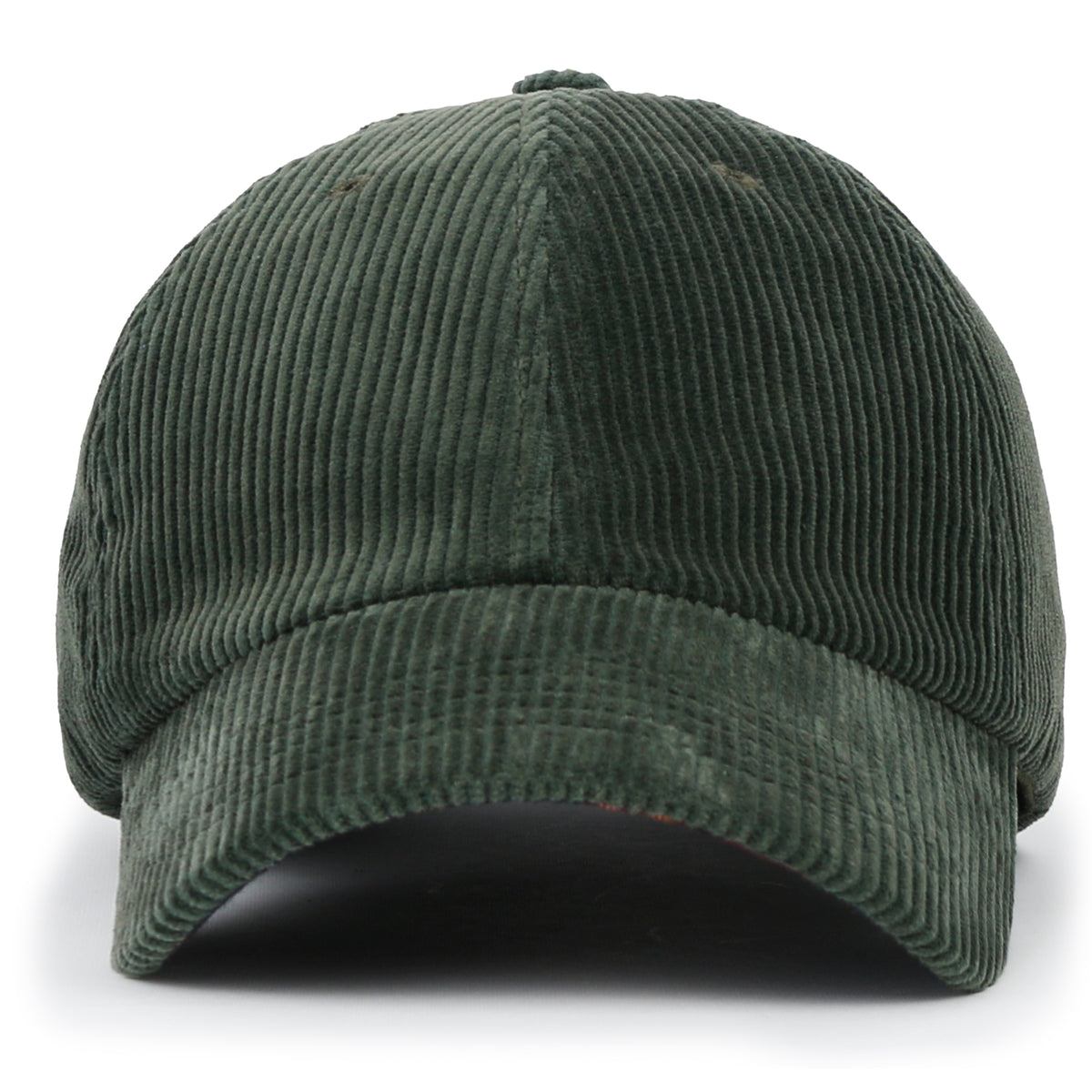 ililily Cotton Corduroy Dad Hat Vintage Casual Baseball Cap W/ Colorful Plaid