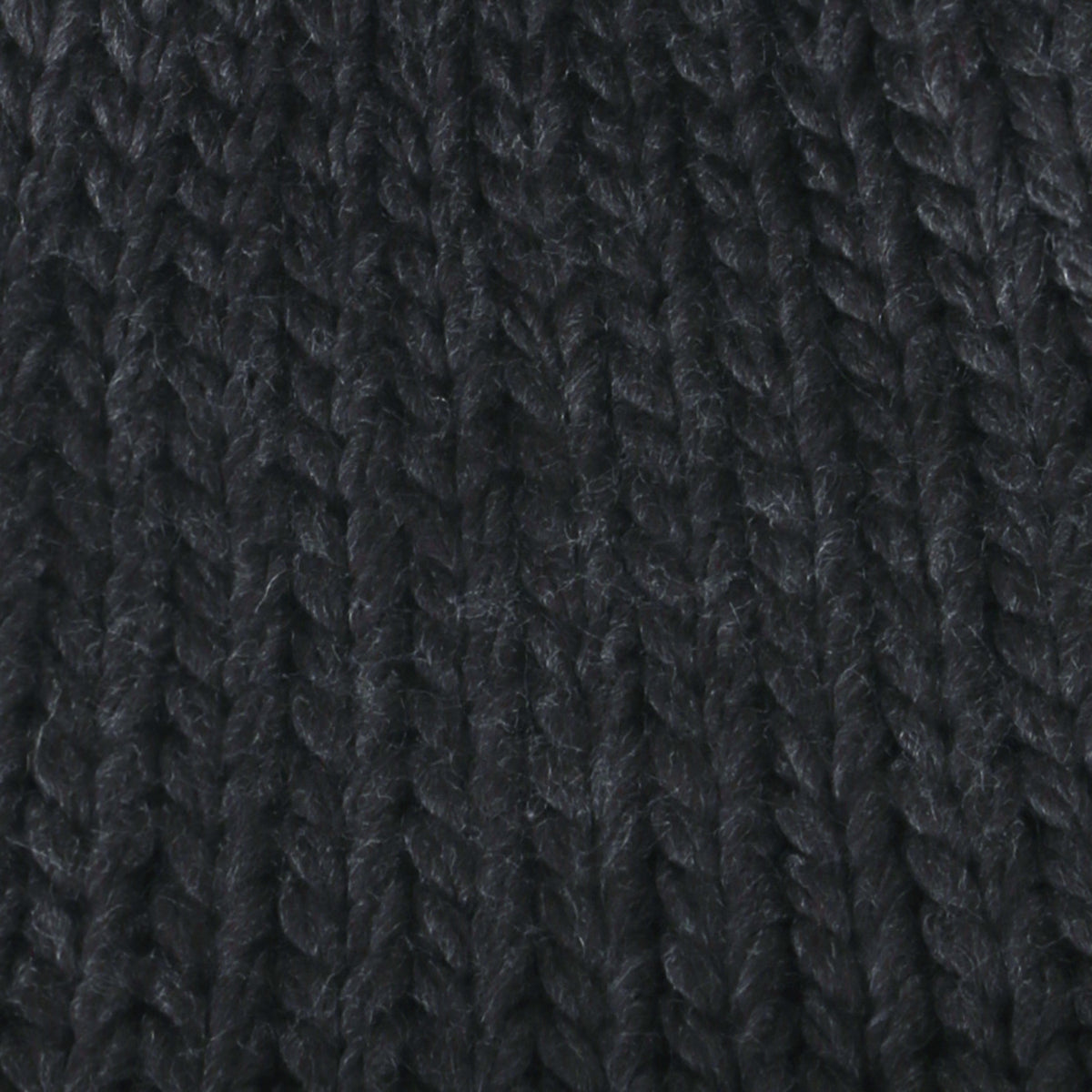 ililily Solid Color Fold Over Long Pompom Beanie Winter Ribbed Knit Slouchy Hat