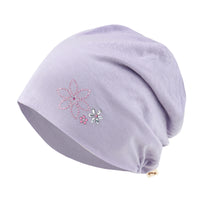 ililily TENCEL™Lyocell Rhinestone Chemo Beanie Ultra Soft Head Cover Sleep Hat