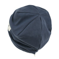 ililily Tencel Lyocell Flower Lace Motif Chemo Beanie Soft Head Cover Sleep Hat