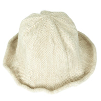 ililily Women Knitted Floppy Round Top Fedora Feminine Bucket Hat