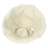 ililily Women Knitted Floppy Round Top Fedora Feminine Bucket Hat