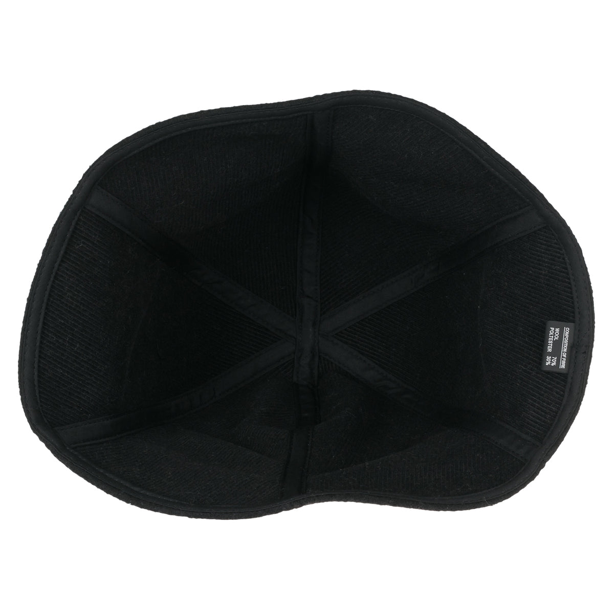ililily Wool-Blend Solid Color Floppy Round Top Fedora Soft Bucket Hat