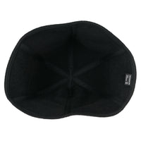 ililily Wool-Blend Solid Color Floppy Round Top Fedora Soft Bucket Hat