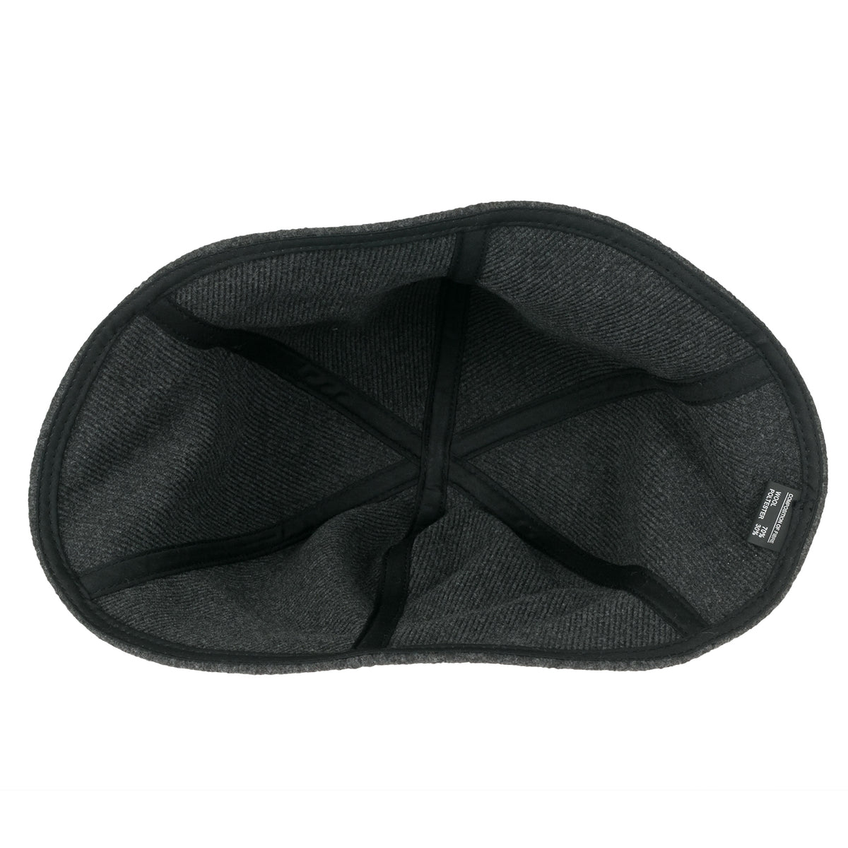 ililily Wool-Blend Solid Color Floppy Round Top Fedora Soft Bucket Hat