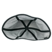 ililily Wool-Blend Solid Color Floppy Round Top Fedora Soft Bucket Hat