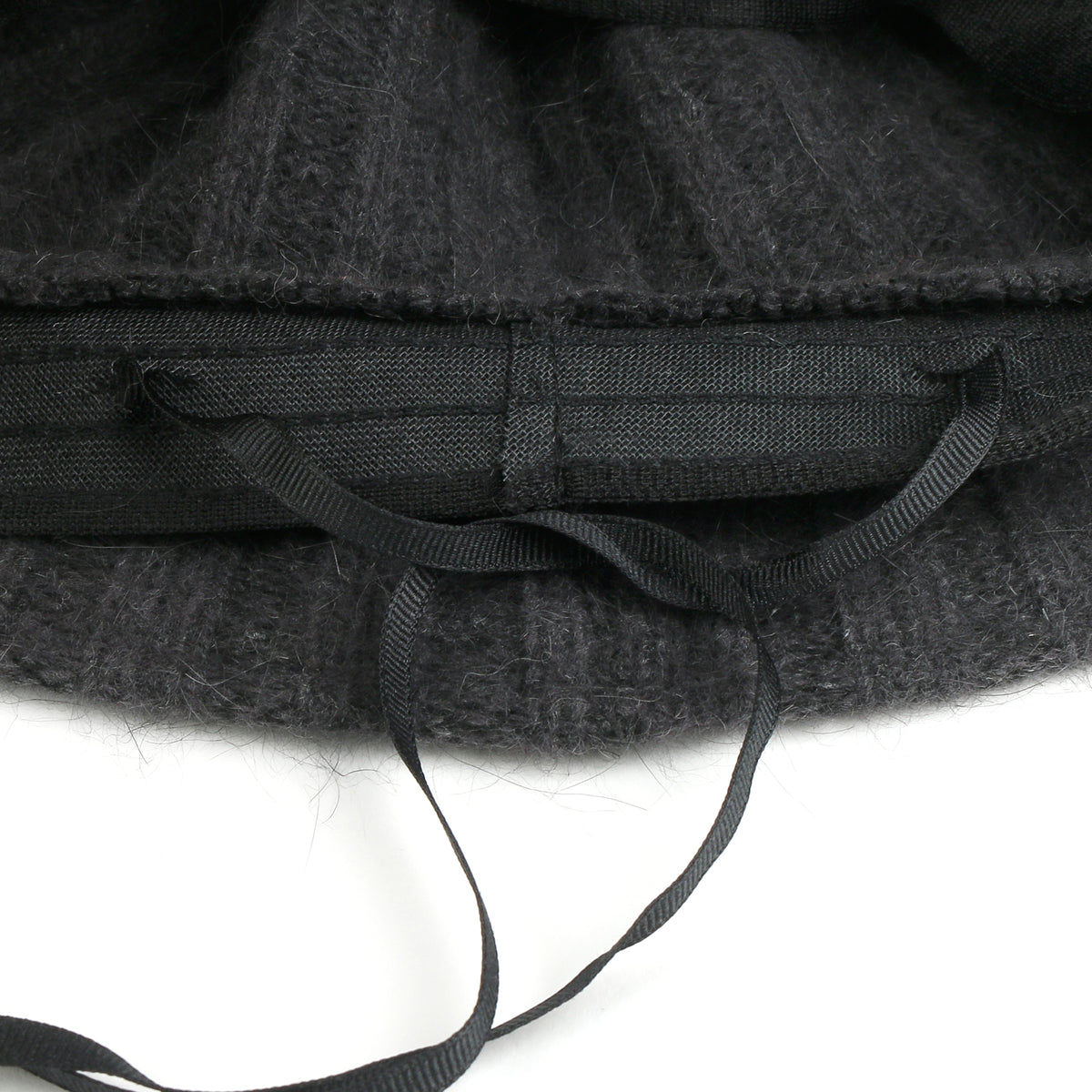 ililily Crochet Knitted Angora Blended Fedora Color Winter Bucket Hat