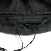 ililily Crochet Knitted Angora Blended Fedora Color Winter Bucket Hat