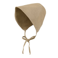 ililily Cotton Blended Sun Bonnet Hat Lightweight Open Back Classic Bucket Hat