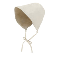 ililily Cotton Blended Sun Bonnet Hat Lightweight Open Back Classic Bucket Hat