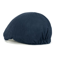 ililily Cotton Washed Flat Cap Cabbie Hat Gatsby Ivy Irish Hunting Newsboy Stretch fit
