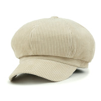 ililily Classic Newsboy Cabbie Cap 8-panel Duck Bill Flat Hunting Hat