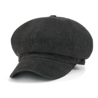 ililily Classic Newsboy Cabbie Cap 8-panel Duck Bill Flat Hunting Hat