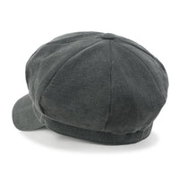 ililily Classic Newsboy Cabbie Cap 8-panel Duck Bill Flat Hunting Hat