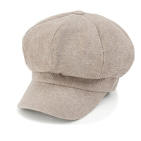 ililily Classic Newsboy Cabbie Cap 8-panel Duck Bill Flat Hunting Hat
