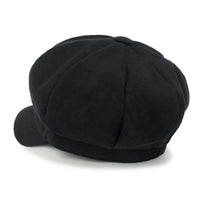 ililily Classic Newsboy Cabbie Cap 8-panel Duck Bill Flat Hunting Hat