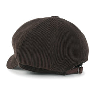 ililily Classic Newsboy Cabbie Cap 8-panel Duck Bill Flat Hunting Hat