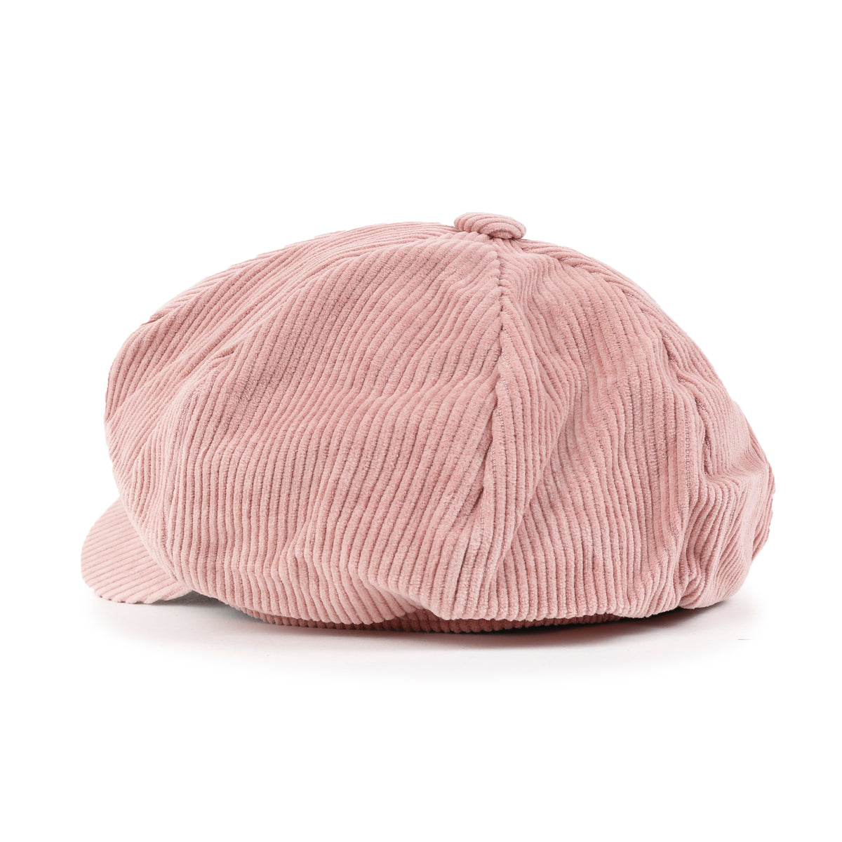 ililily Washed Cotton Newsboy Cabbie Cap Corduroy Duck Bill Flat Hunting Hat