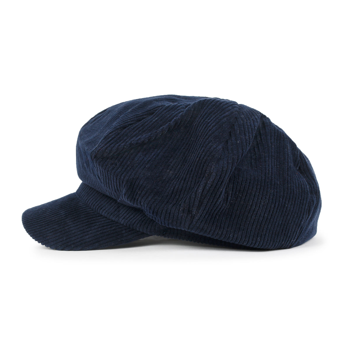 ililily Washed Cotton Newsboy Cabbie Cap Corduroy Duck Bill Flat Hunting Hat