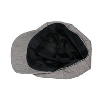 ililily Washed Cotton Newsboy Cabbie Cap Herringbone Duck Bill Flat Hunting Hat