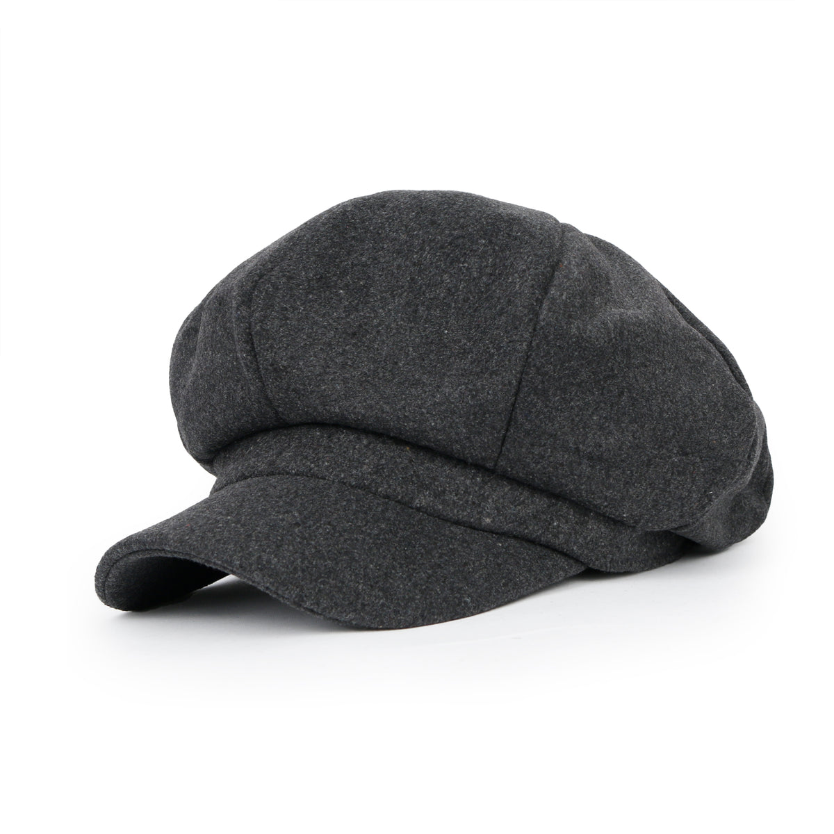 ililily Wool Blend Newsboy Cabbie Cap Baker Boy Ivy Duck Bill Flat Hunting Hat