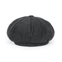 ililily Wool Blend Newsboy Cabbie Cap Baker Boy Ivy Duck Bill Flat Hunting Hat