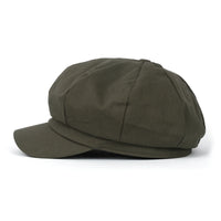 ililily Cotton Newsboy Cabbie Cap Baker Boy Ivy Duck Bill Flat Hunting Hat