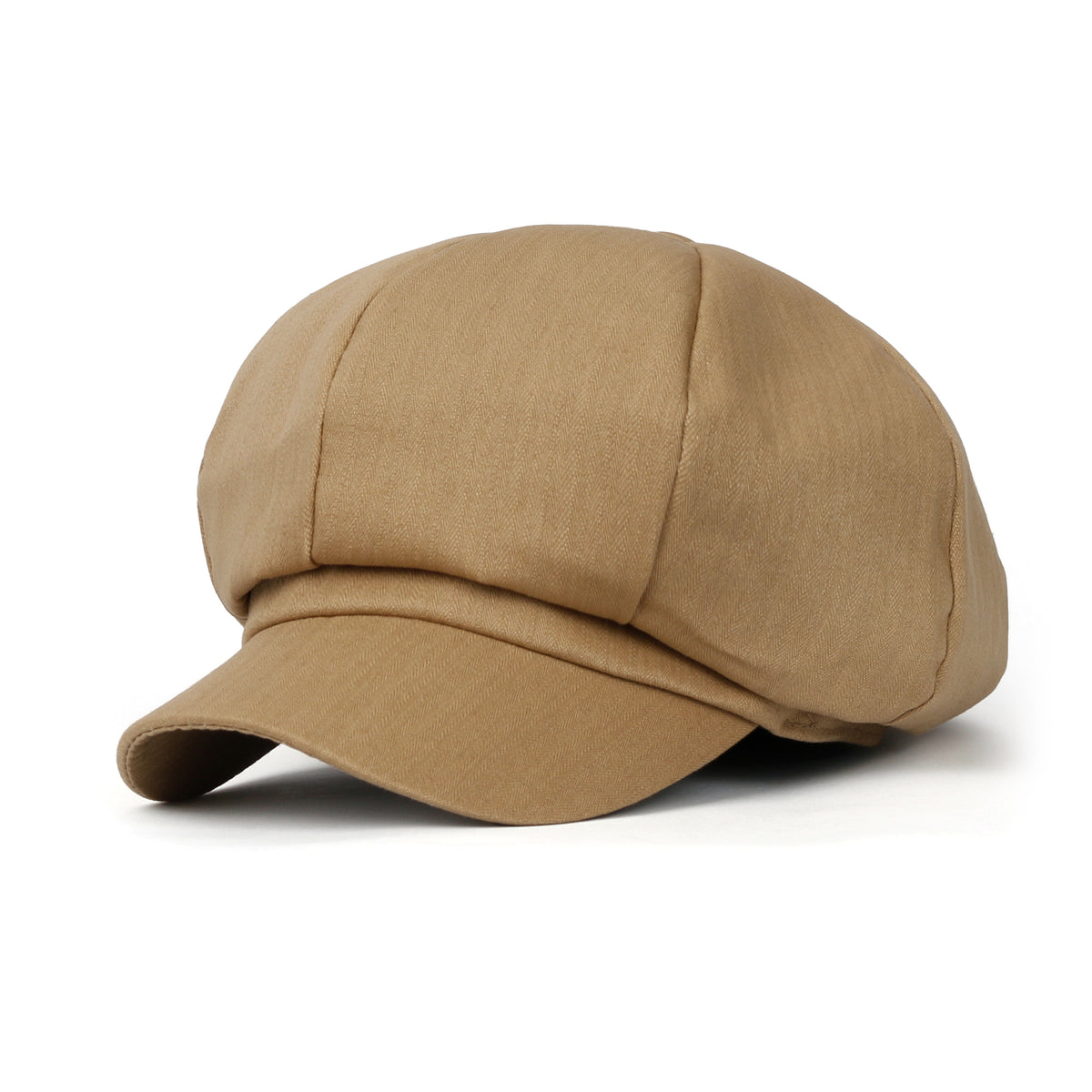 ililily Cotton Newsboy Cabbie Cap Baker Boy Ivy Duck Bill Flat Hunting Hat