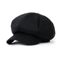 ililily Cotton Newsboy Cabbie Cap Baker Boy Ivy Duck Bill Flat Hunting Hat
