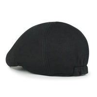 ililily Soft Jersey Cotton Newsboy Flat Cap Ivy Stretch-fit Driver Hunting Hat
