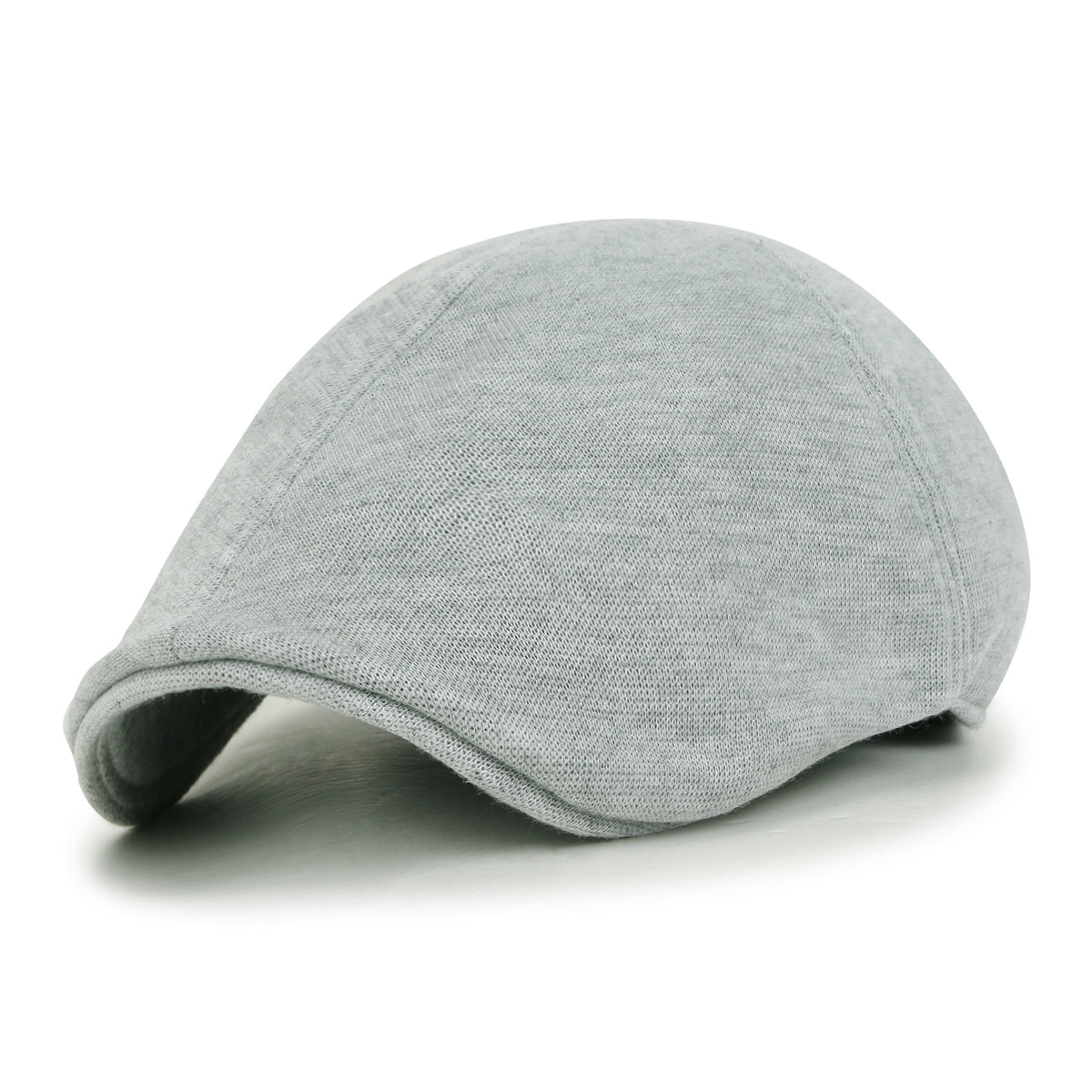 ililily Soft Jersey Cotton Newsboy Flat Cap Ivy Stretch-fit Driver Hunting Hat