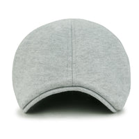 ililily Soft Jersey Cotton Newsboy Flat Cap Ivy Stretch-fit Driver Hunting Hat