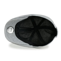 ililily Soft Jersey Cotton Newsboy Flat Cap Ivy Stretch-fit Driver Hunting Hat