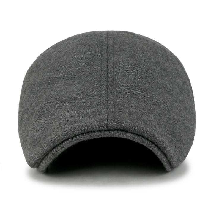 ililily Soft Jersey Cotton Newsboy Flat Cap Ivy Stretch-fit Driver Hunting Hat
