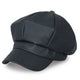 Black Faux Leather