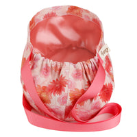 ililily Satin Lined Cute Scrub Cap with Ponytail Ribbon