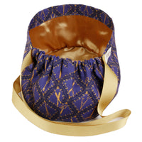 ililily Satin Lined Cute Scrub Cap with Ponytail Ribbon
