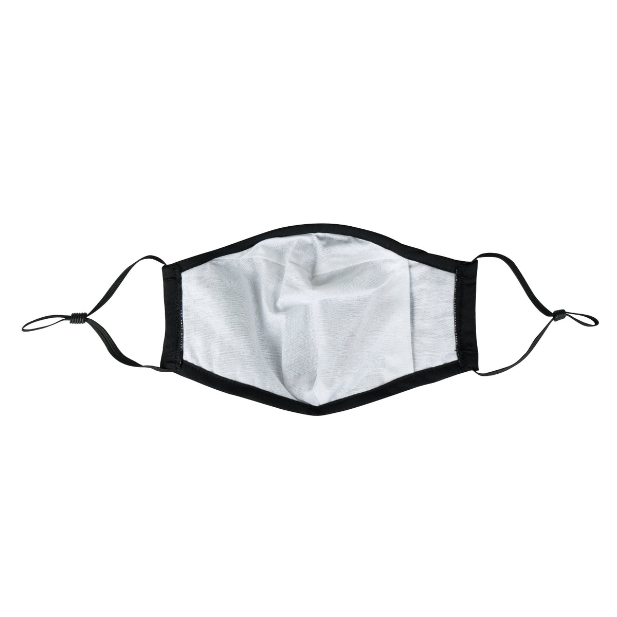 ililily Black Cotton Washable Nose Wired Face Mask Filter Pocket Wide Cover With Filter