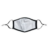 ililily Black Cotton Washable Nose Wired Face Mask Filter Pocket Wide Cover With Filter