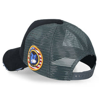 ililily NASA Meatball Logo Embroidery Baseball Cap Apollo 1 Patch Trucker Hat