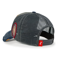 ililily PREMIUM California Bear Embroidered Baseball Cap Vintage Trucker Hat
