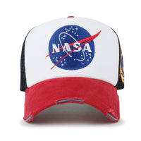 ililily PREMIUM NASA Meatball Logo Embroidery Large Baseball Cap Apollo 1 Patch Hat