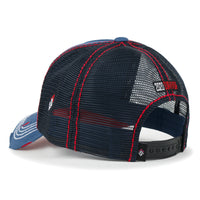 ililily Time To Embroidered Baseball Cap Colorful Stitch Mesh Trucker Hat